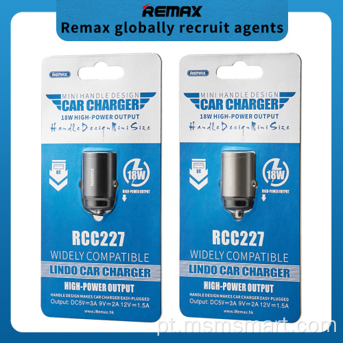 Remax Junte-se a nós RCC227 18W Telefone Celular